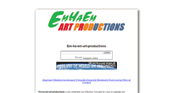 Desktop Screenshot of em-ha-em-art-productions.nl